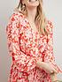 wallis-wallis-floral-silhouette-ruffle-button-through-dressoutfit