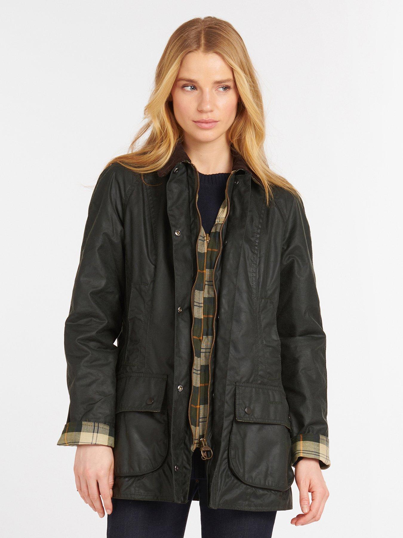 barbour quilted trench coat