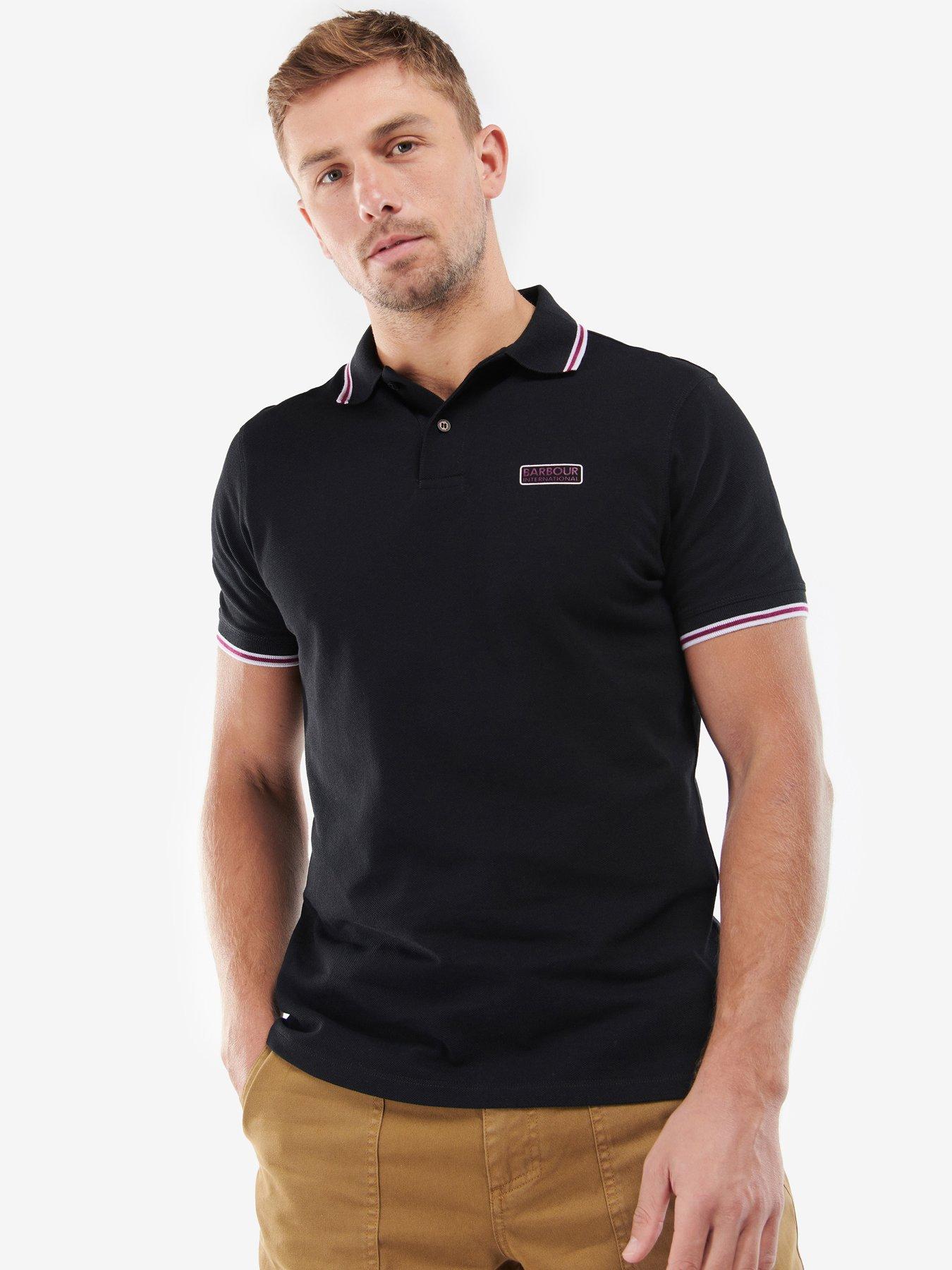 barbour international polo shirt