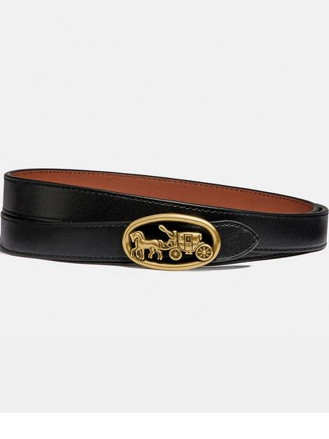 coach-horse-and-carriage-medallion-reversible-belt--nbspblackbrown