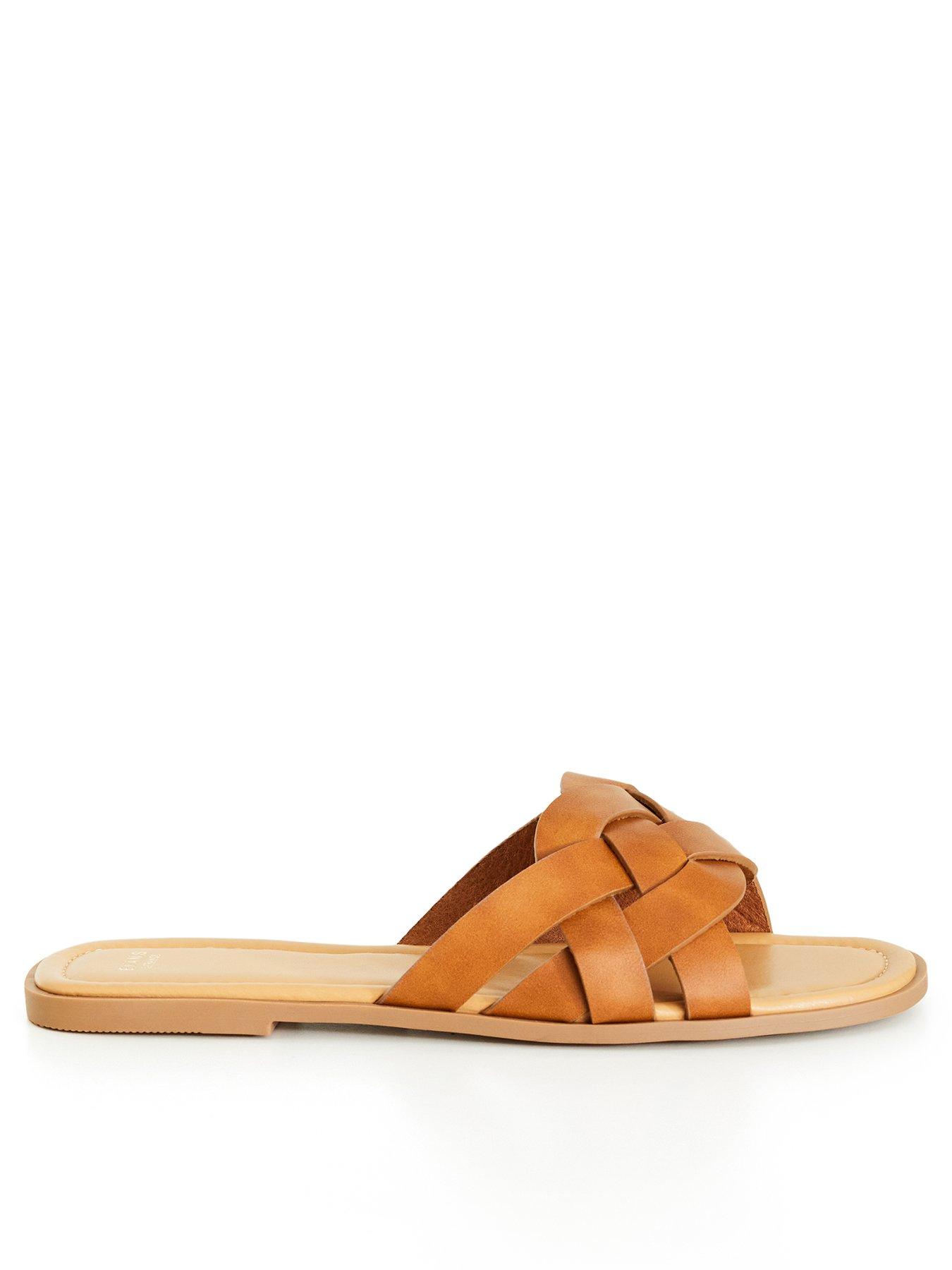 evans eee fit sandals