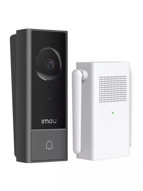 prod1091513771: IMOU Outdoor Battery Doorbell, 2K, Built in Spotlight, AI Human Detection, 2 Way Audio