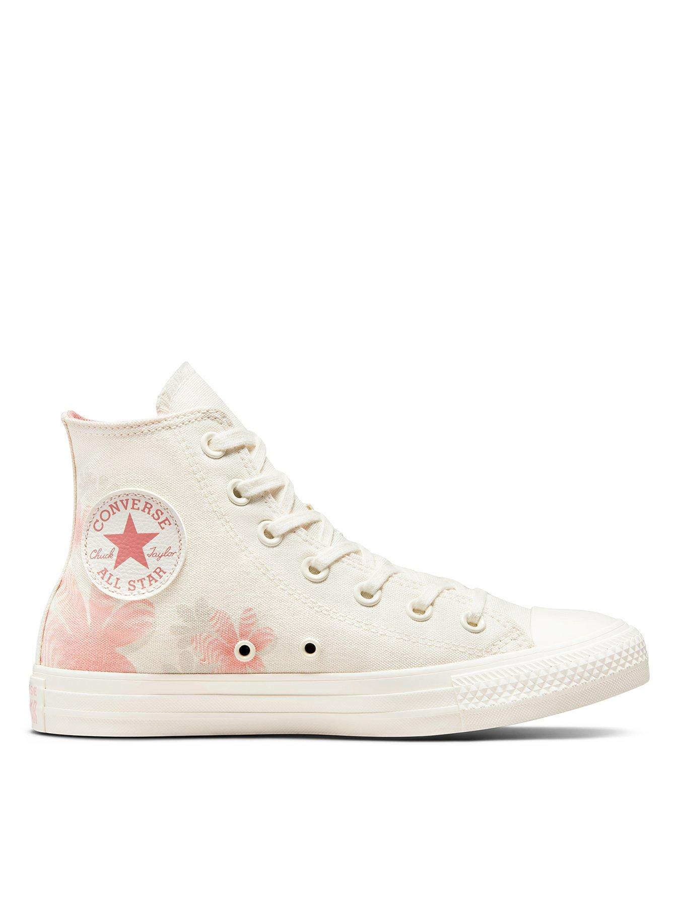 converse white star trainers