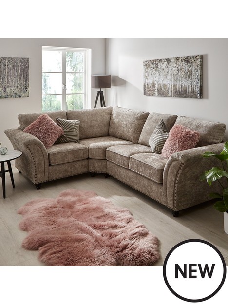 ariel-fabric-left-hand-corner-chaise-sofa-silver