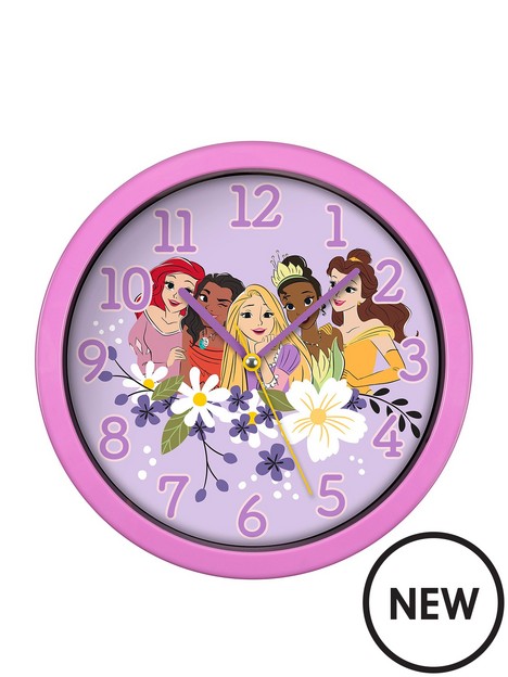 disney-princess-purple-wall-clock