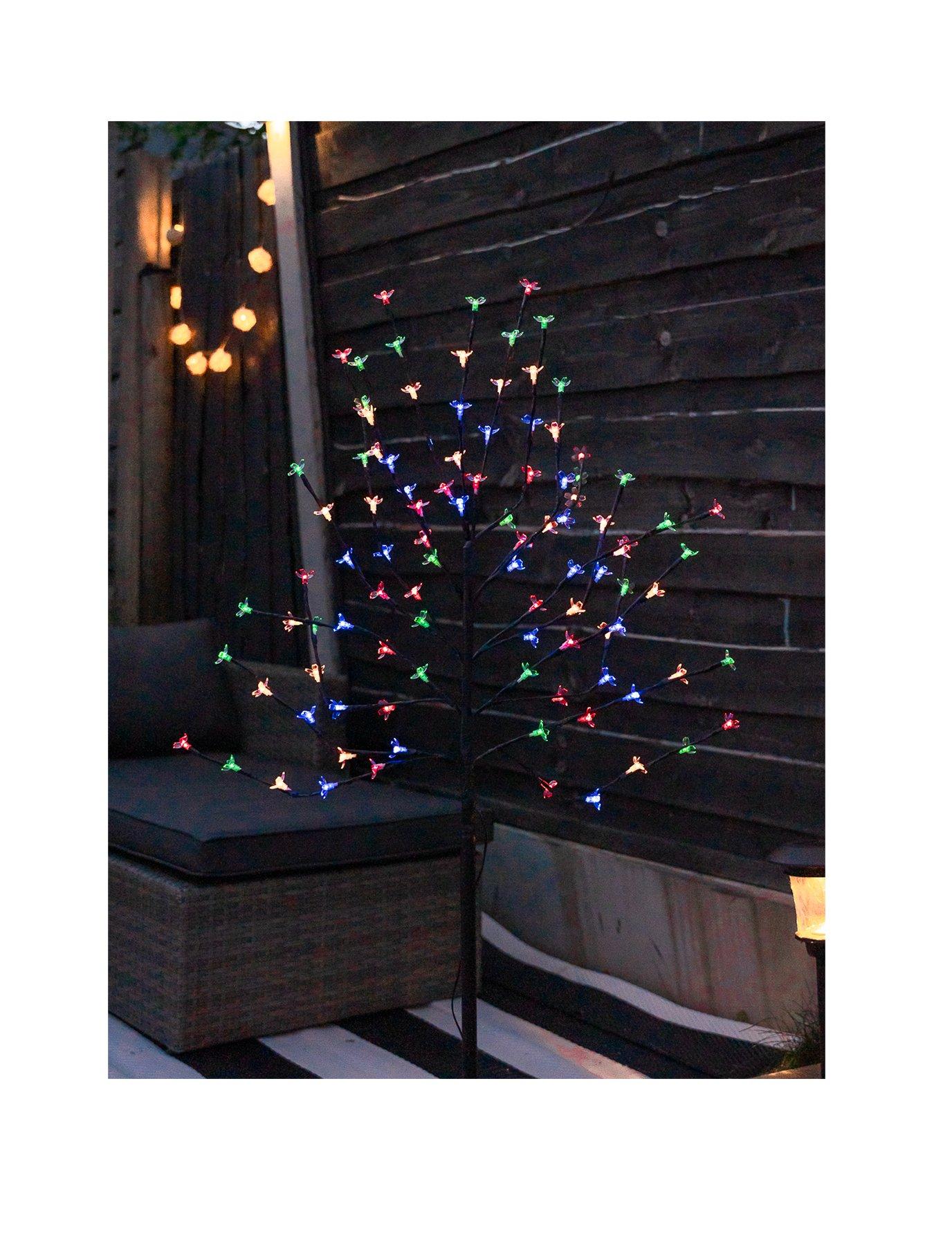 Details about   30/100-LED Outdoor String Lights Solar Fairy Rope Lights Garden Decors Lantern 