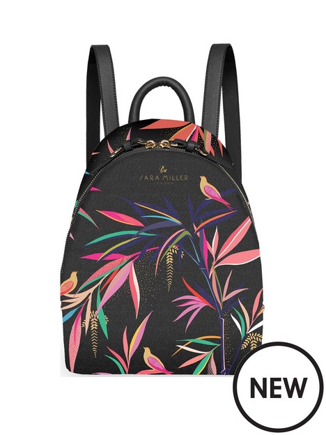 sara-miller-mini-travel-backpack--black-bamboo